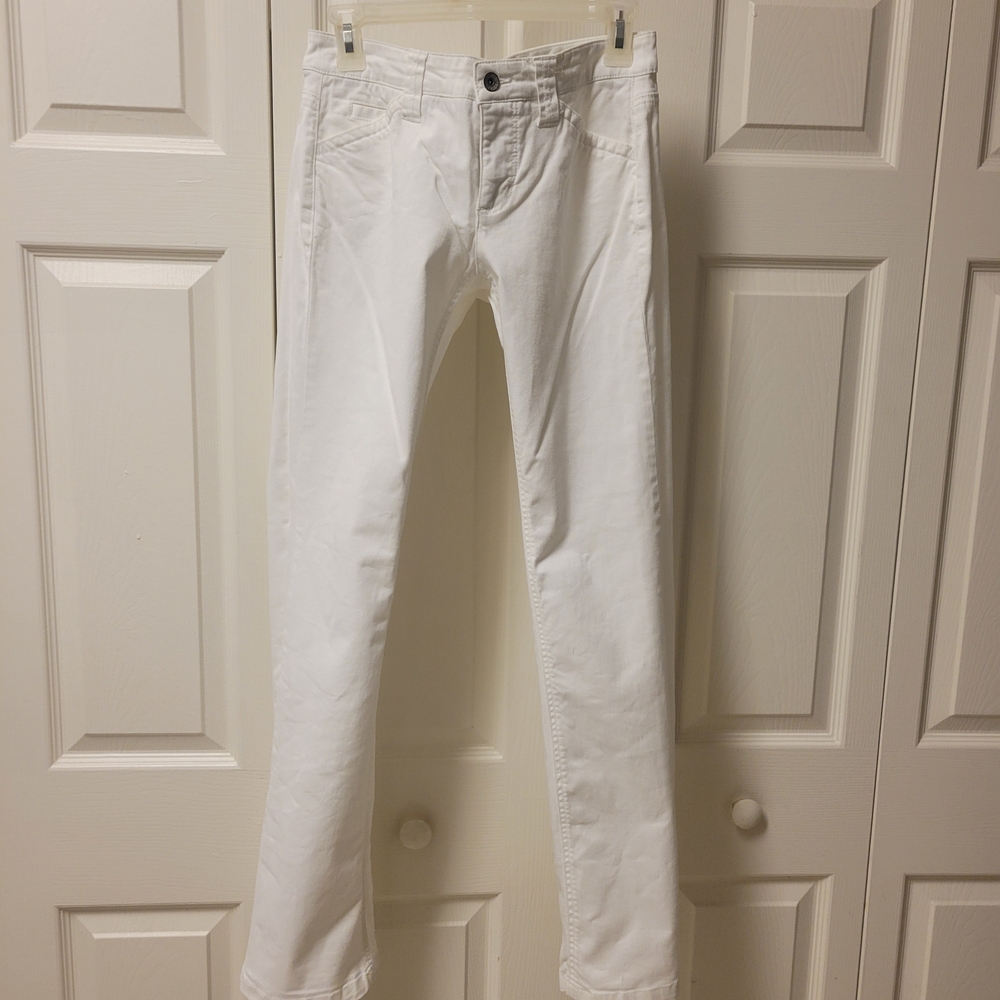 Tommy Hilfiger Women's Straight Leg White Jeans